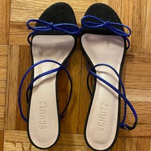 NEVER WORN - SCHUTZ Celestine Ankle Strap Sandal